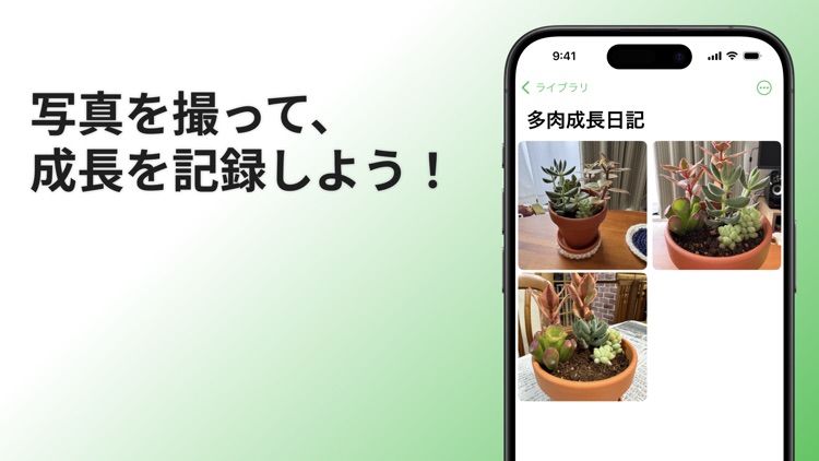 写真で成長を記録しよう