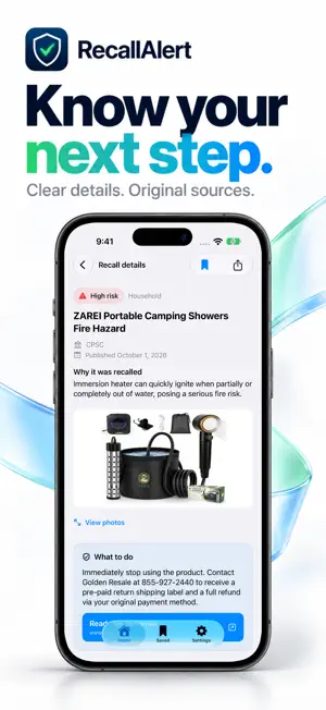 RecallAlert screenshot 2