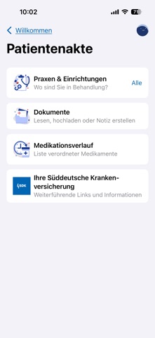 SDK Gesundheit Digital screenshot