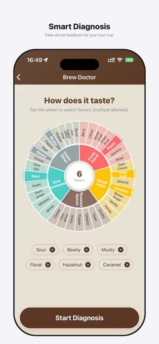 BrewLens: Coffee Brewing Lab Screenshot 3 of 5