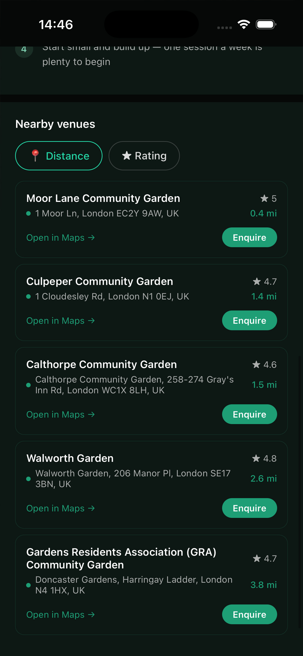 hobbymatch - hobby finder screenshot 4