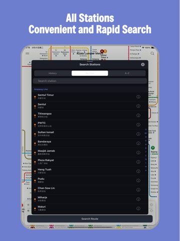kuala Lumpur Metro Guide iPad screenshot