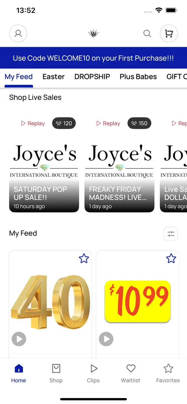 Screenshot #2 pour Joyce's International Boutique