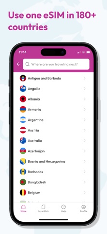 eSIM Travel & Data: simsolo screenshot