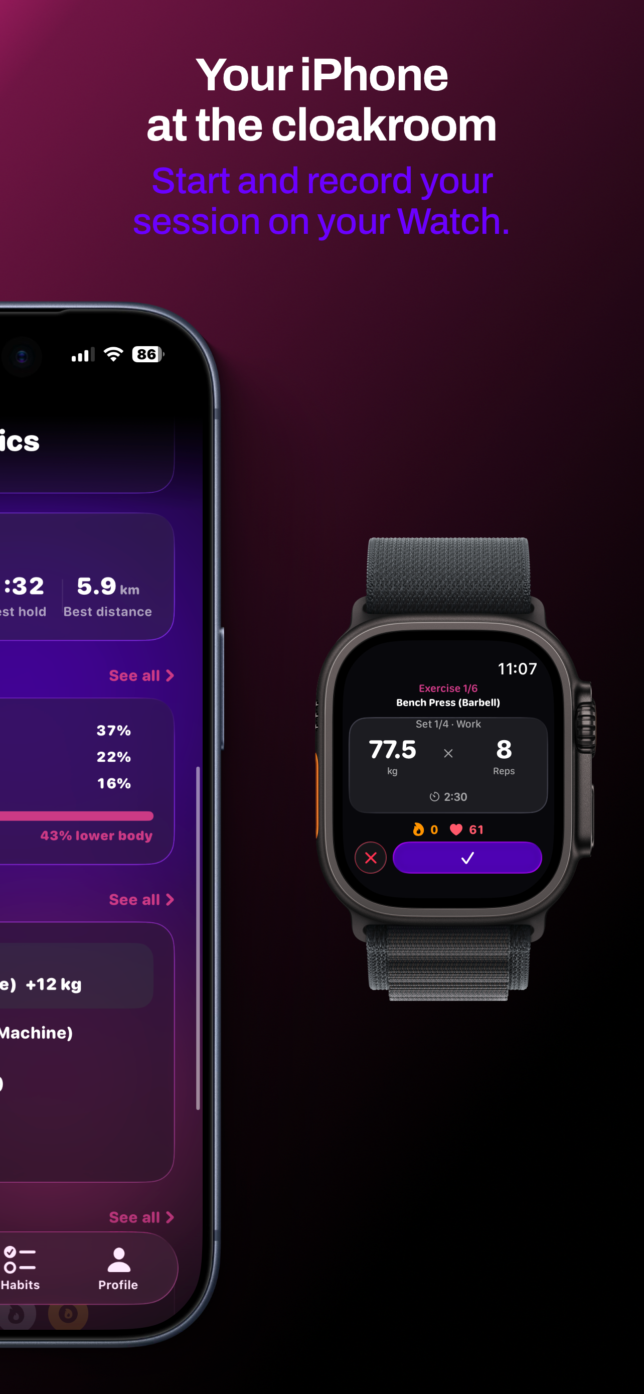 Strength. - Workout Tracker screenshot 6