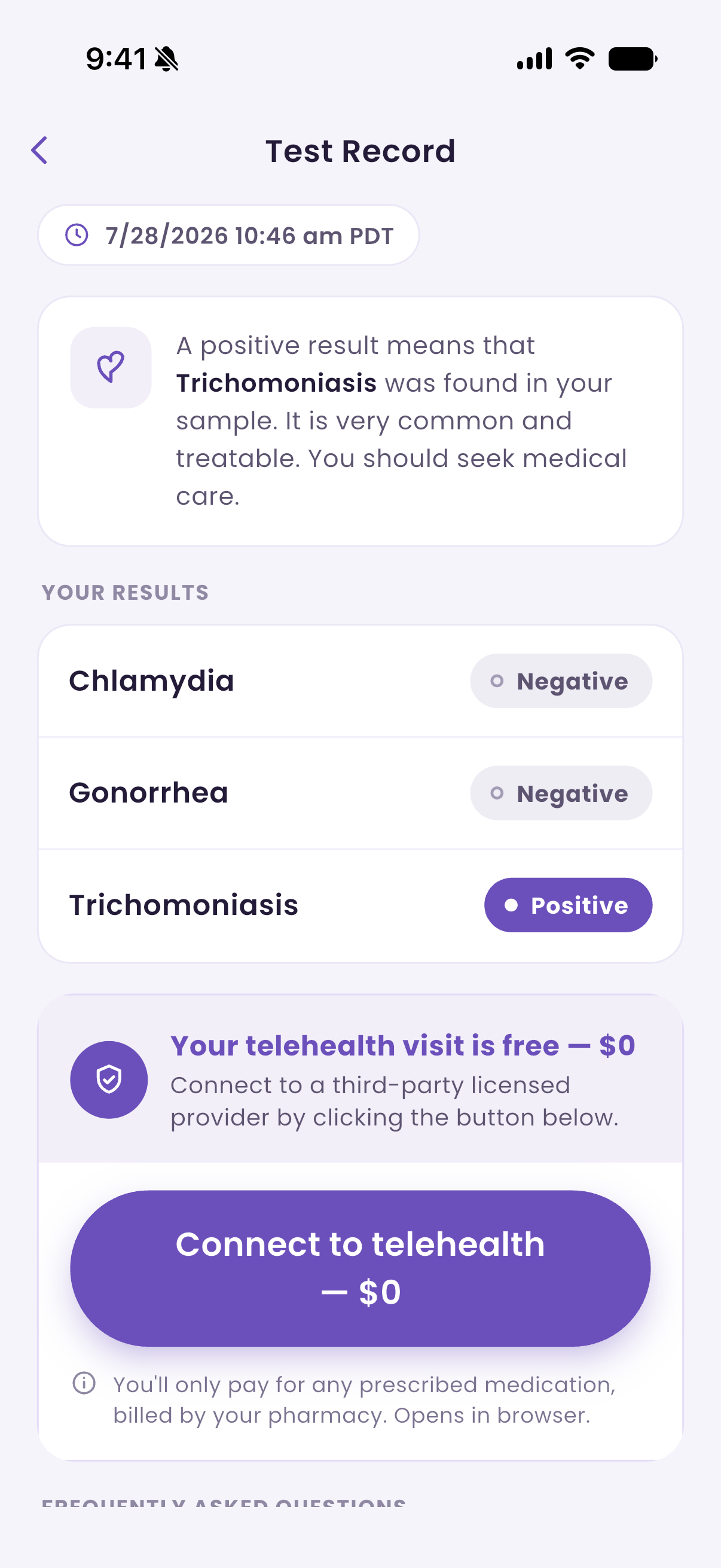 Visby Medical screenshot 3