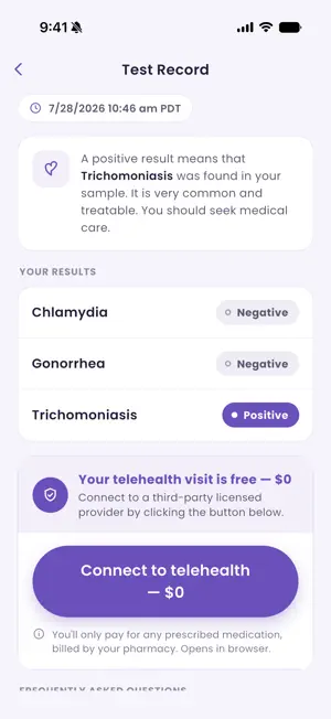Visby Medical screenshot 3