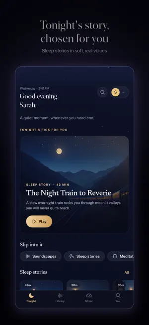 DreamTide: Sleep Stories screenshot 1