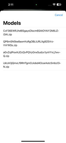 ObjectScanAR screenshot