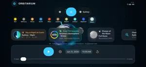 ORBITARIUM: Solar System Now screenshot 3