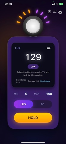light meter lux meter Screenshot 4 of 6