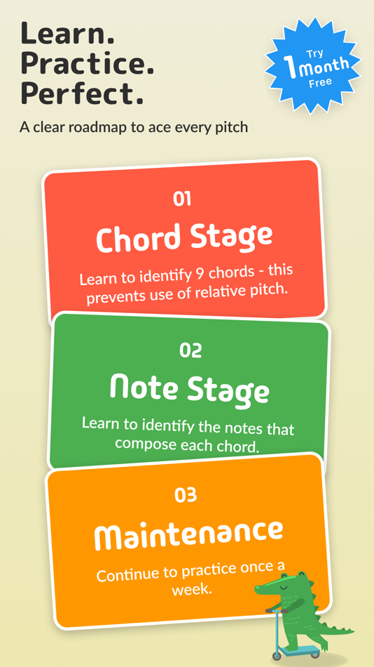 #4. Pitch Pal: Learn Perfect Pitch (iOS) 由: David Biggs