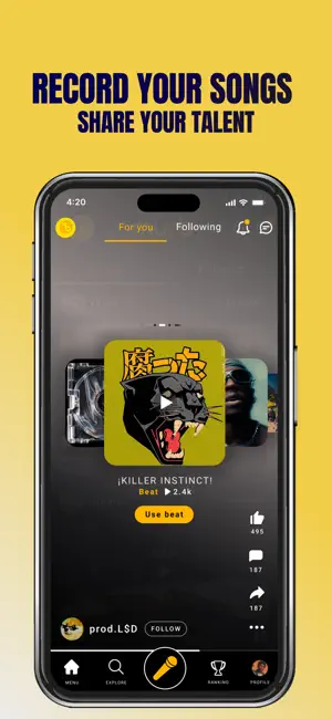 Murb: Rap & Music Studio screenshot 2