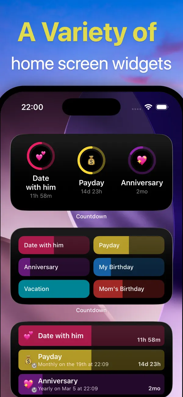 #2. Countdown – Event Timer (iOS) Podle: 伟 潘