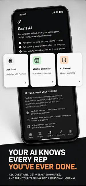 Graft: Gym, Pilates & Yoga Log screenshot 3