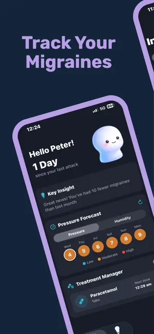 Migraine Tracker - Aura screenshot 1
