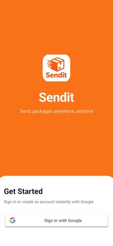 Sendit- screenshot