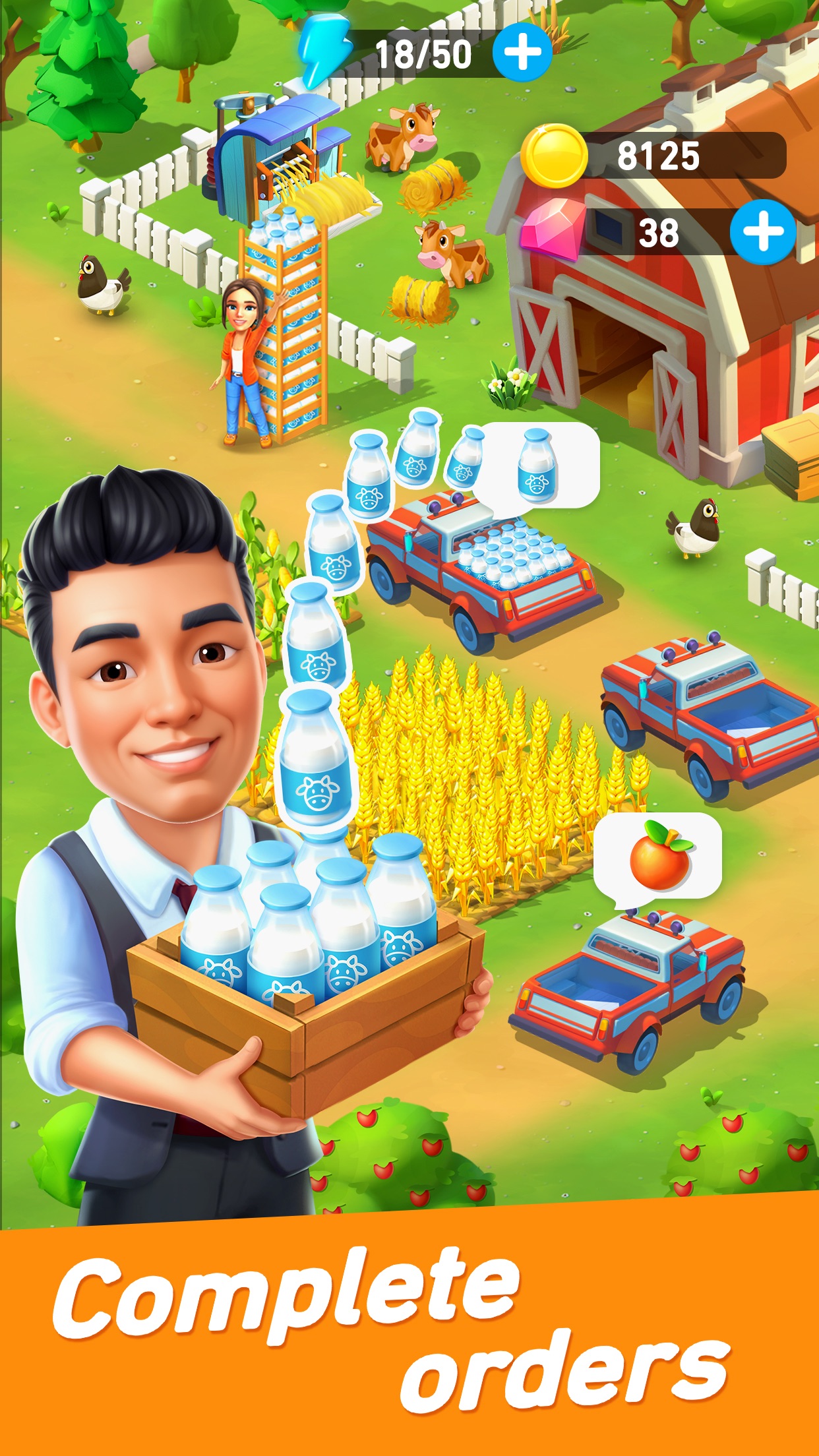 Goodville: Farm Game Adventure screenshot 3
