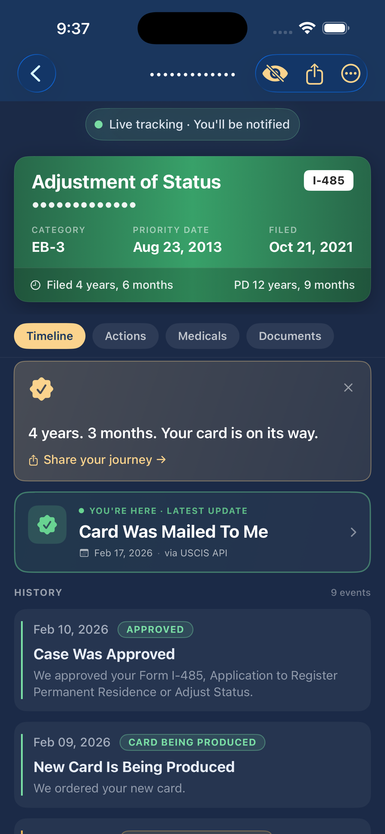 MyImmiJourney screenshot 4