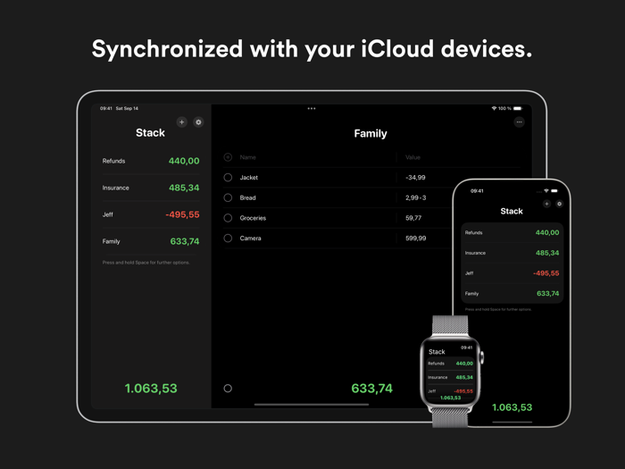 Stack - Simple Debt Manager