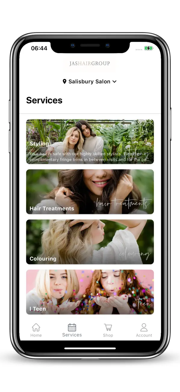 Screenshot #2 pour JAS Hair Group