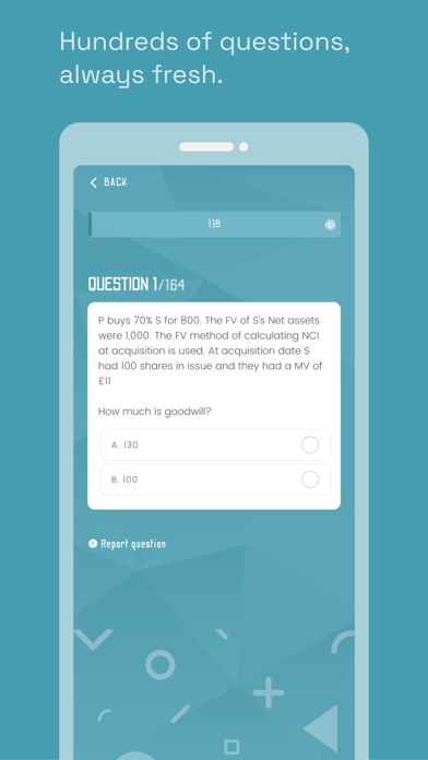 ACCA F7 (FR) Quiz Screenshot