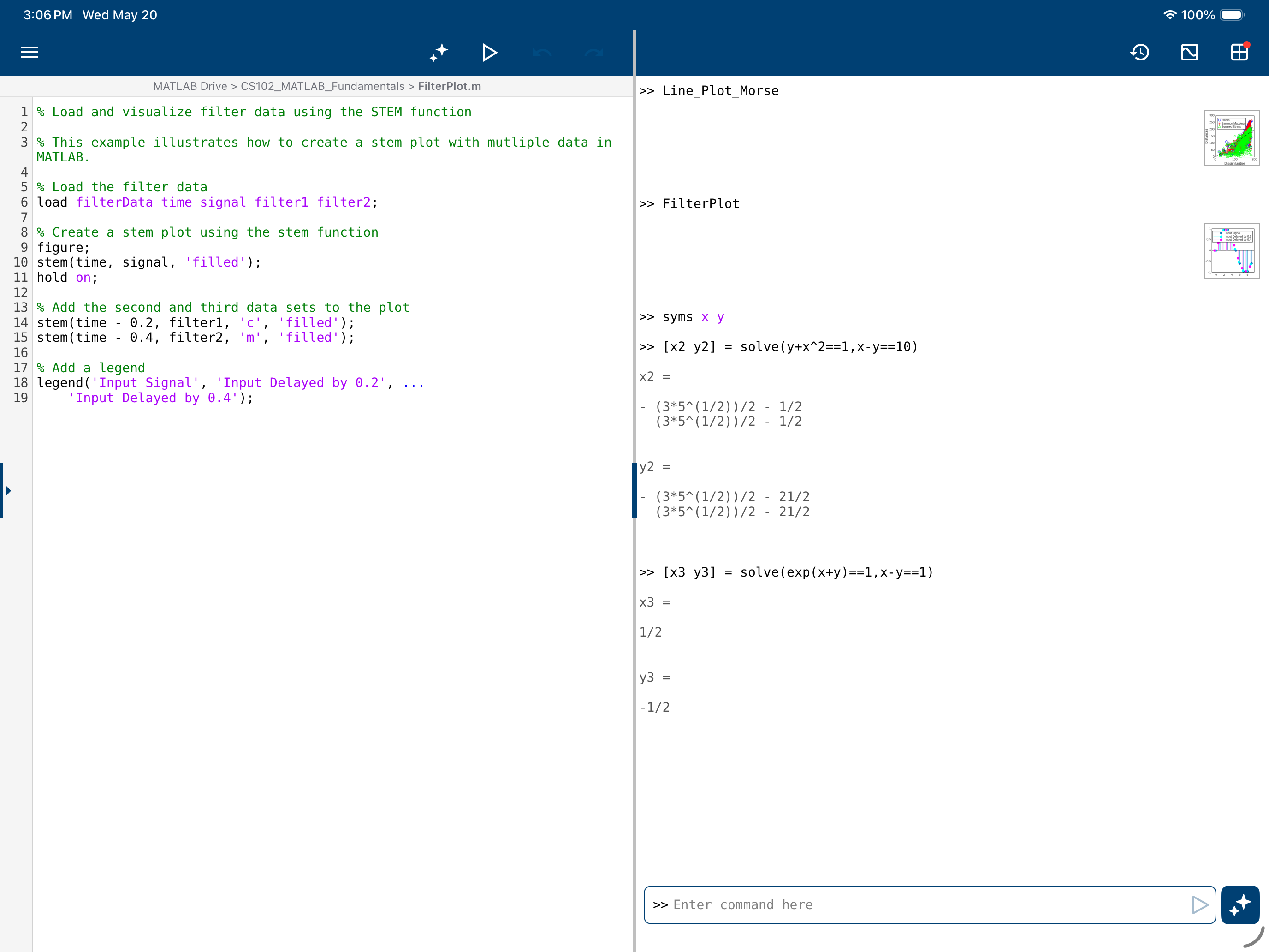 MATLAB Mobile