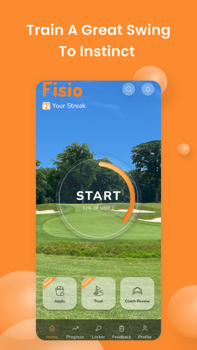 Fisio - Personal Golf Training Screenshot 1 - AppWisp.com Fisio - Personal Golf Training Screenshot 1 - AppWisp.com