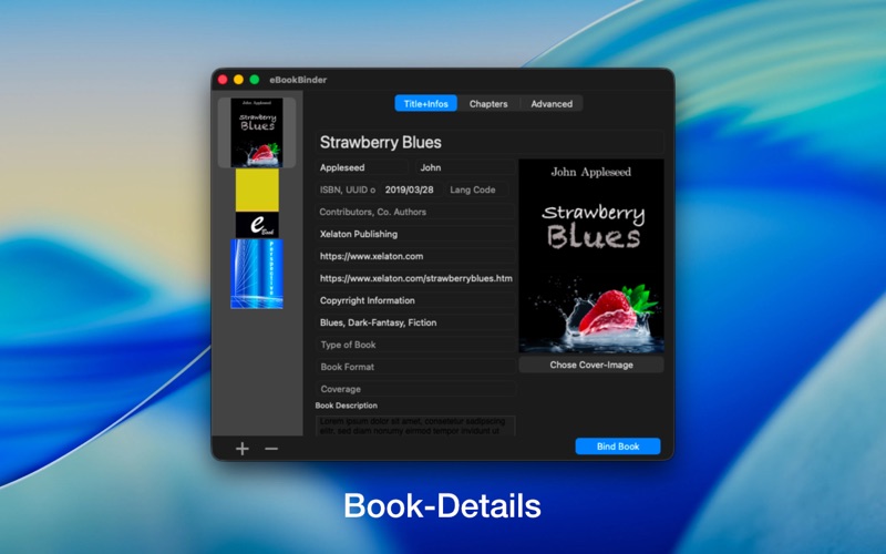 Screenshot #2 pour eBookBinder
