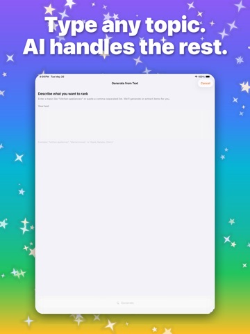 PopularRank iPad screenshot