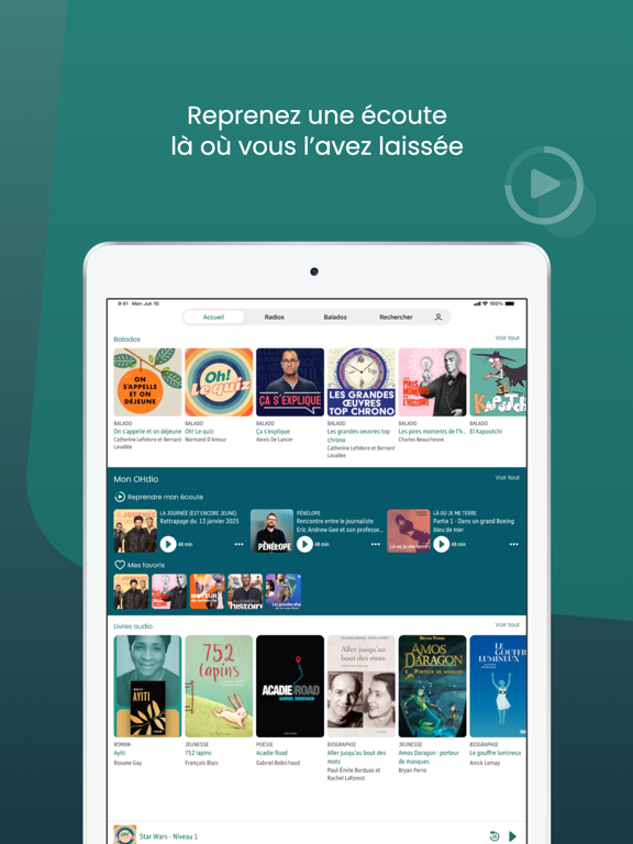 Screenshot #5 pour Radio-Canada OHdio