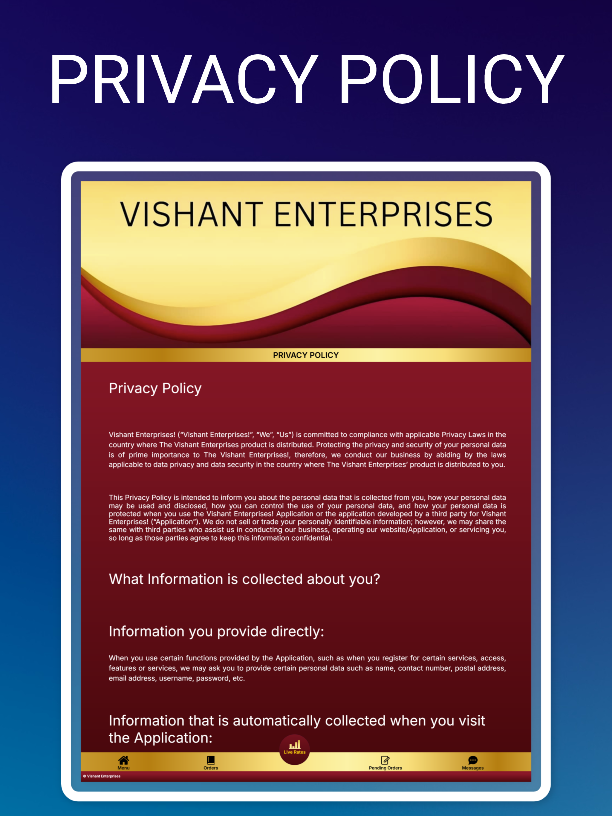 Vishant Enterprises