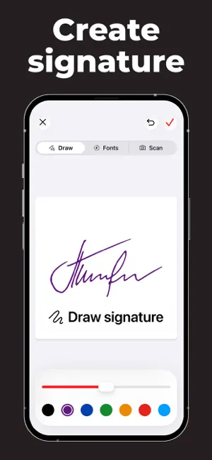 Signature maker - PDF Boost screenshot 2