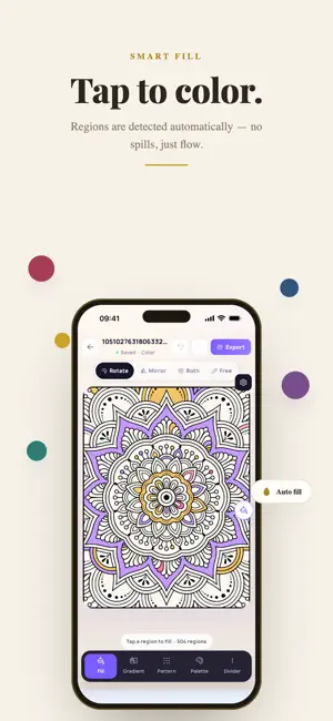 Mandala Studio: Draw & Color screenshot 4