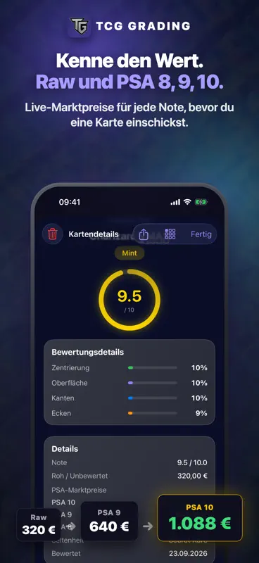 TCG Grading: Karten Bewerten screenshot 4 of 8