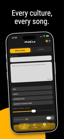 Muzica AI Screenshot 1 of 9