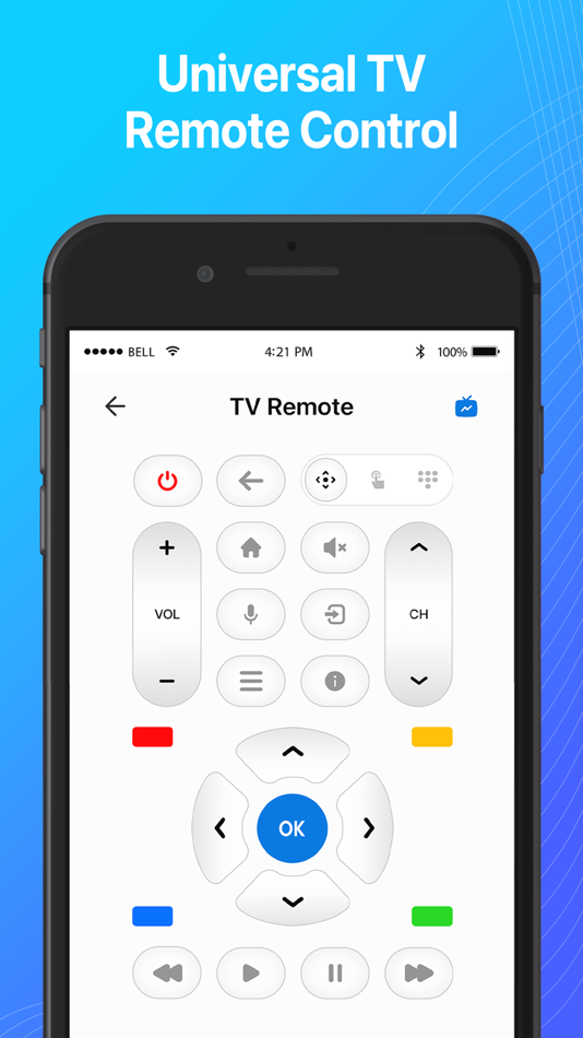 #5. TV Remote, Mirroring & Printer (iOS) Podle: Janaia Mehwar