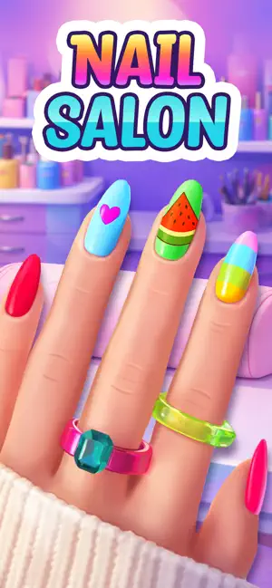 Nail Games: Salon for Girls screenshot 1