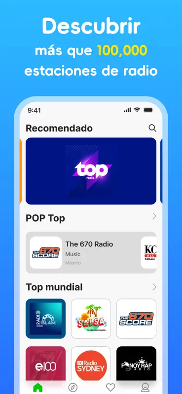 Radio FM – Estaciones en Vivo screenshot 3 of 6