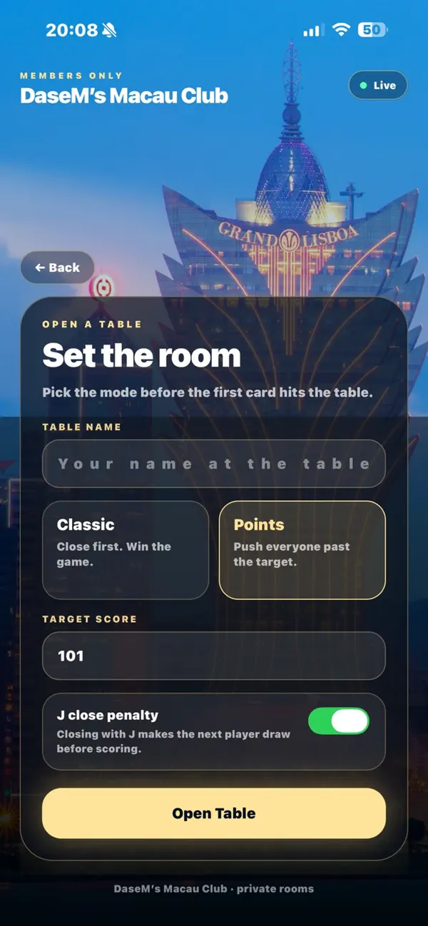 Screenshot #3 pour DaseM's Macau Club