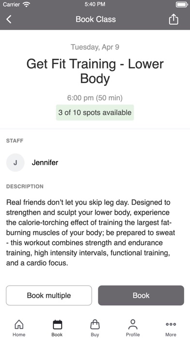 Get Fit Modesto Screenshot