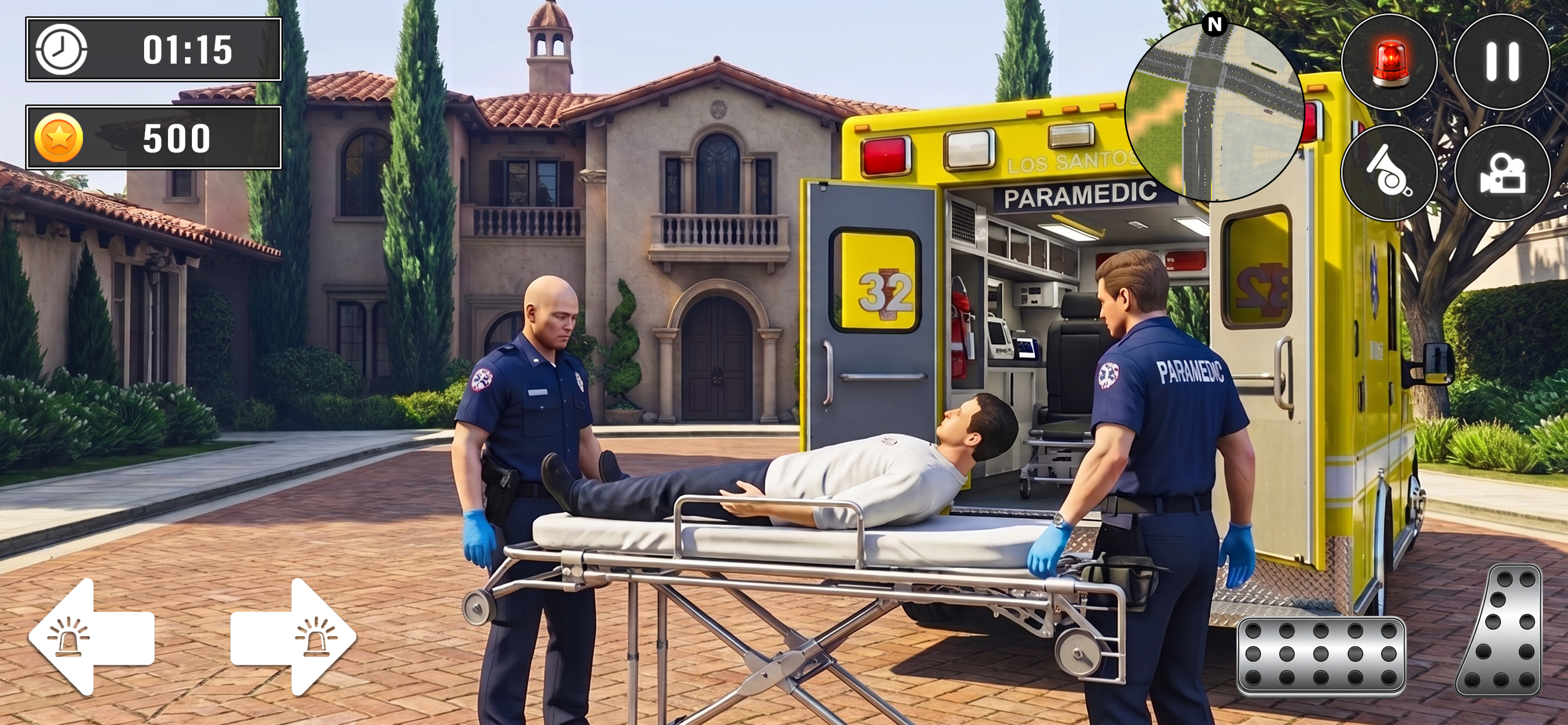 Ambulance Driving Games screenshot 4