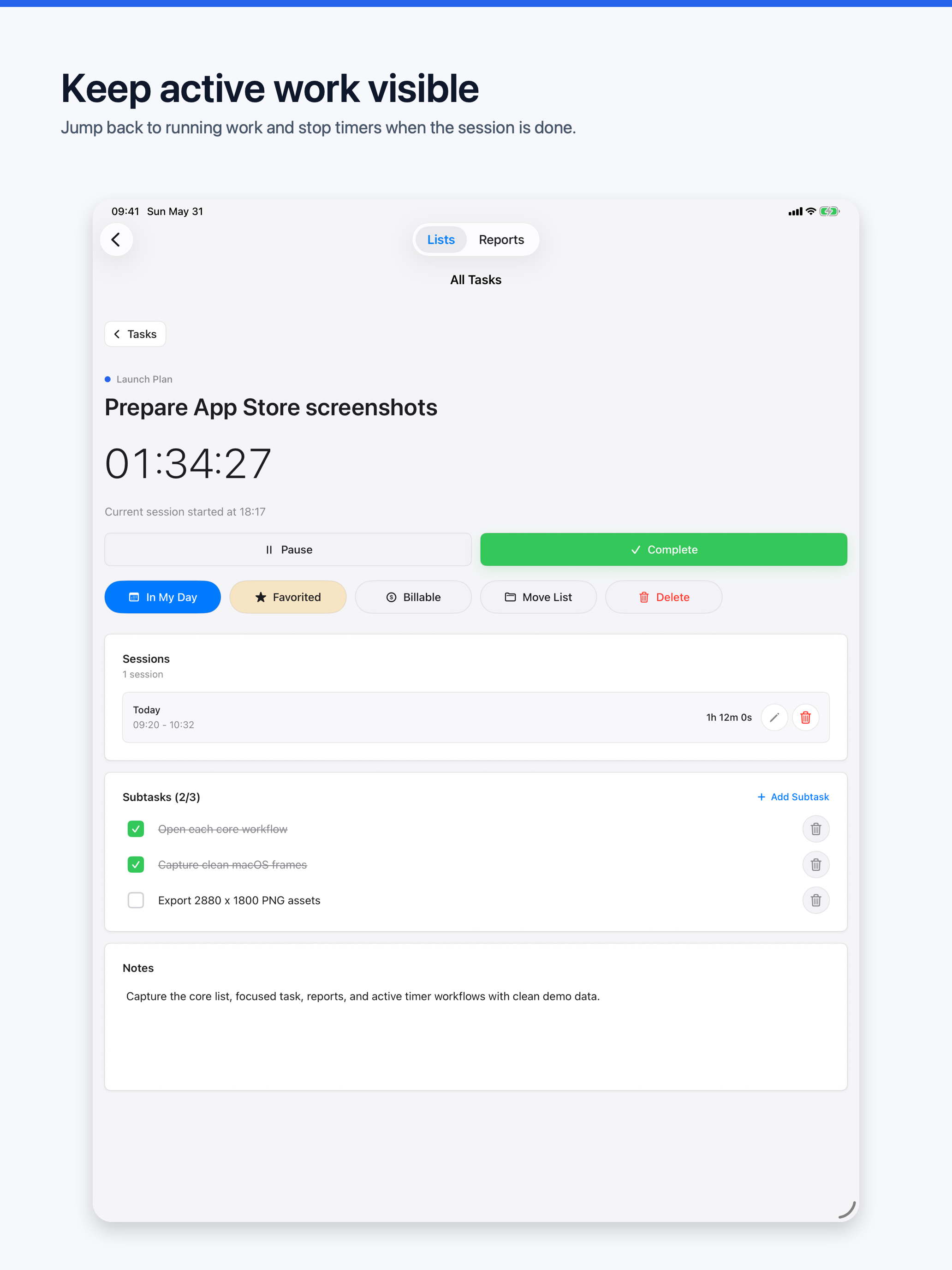 Simplify Time Tracker & To-Do screenshot 10