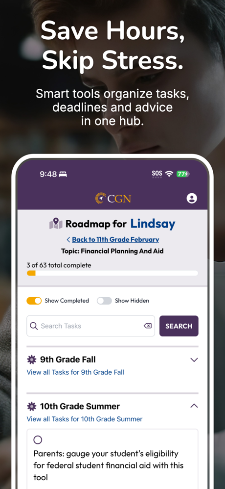 College Guidance Network screenshot 5