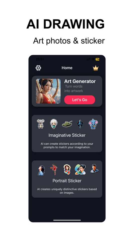 #1. AI Draw Photo-Generator&Art (iOS) 由: 俊 王