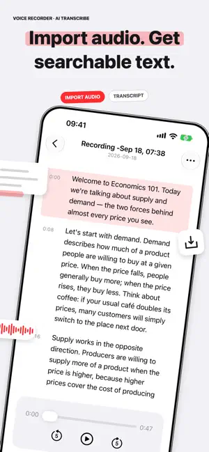 Offline AI Voice Recorder screenshot 4