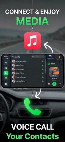 Car Sync & Play Dashboard iPhone screenshot
