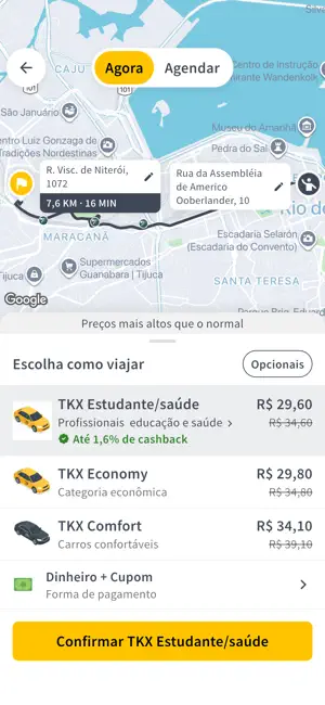 Tkx Usuário iPhone screenshot 3