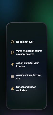 Ask Quran: AI Islam Companion iPhone screenshot