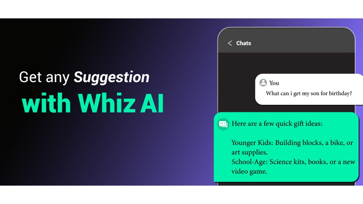 Whiz AI - Ask ChatBot & Writer screenshot-3